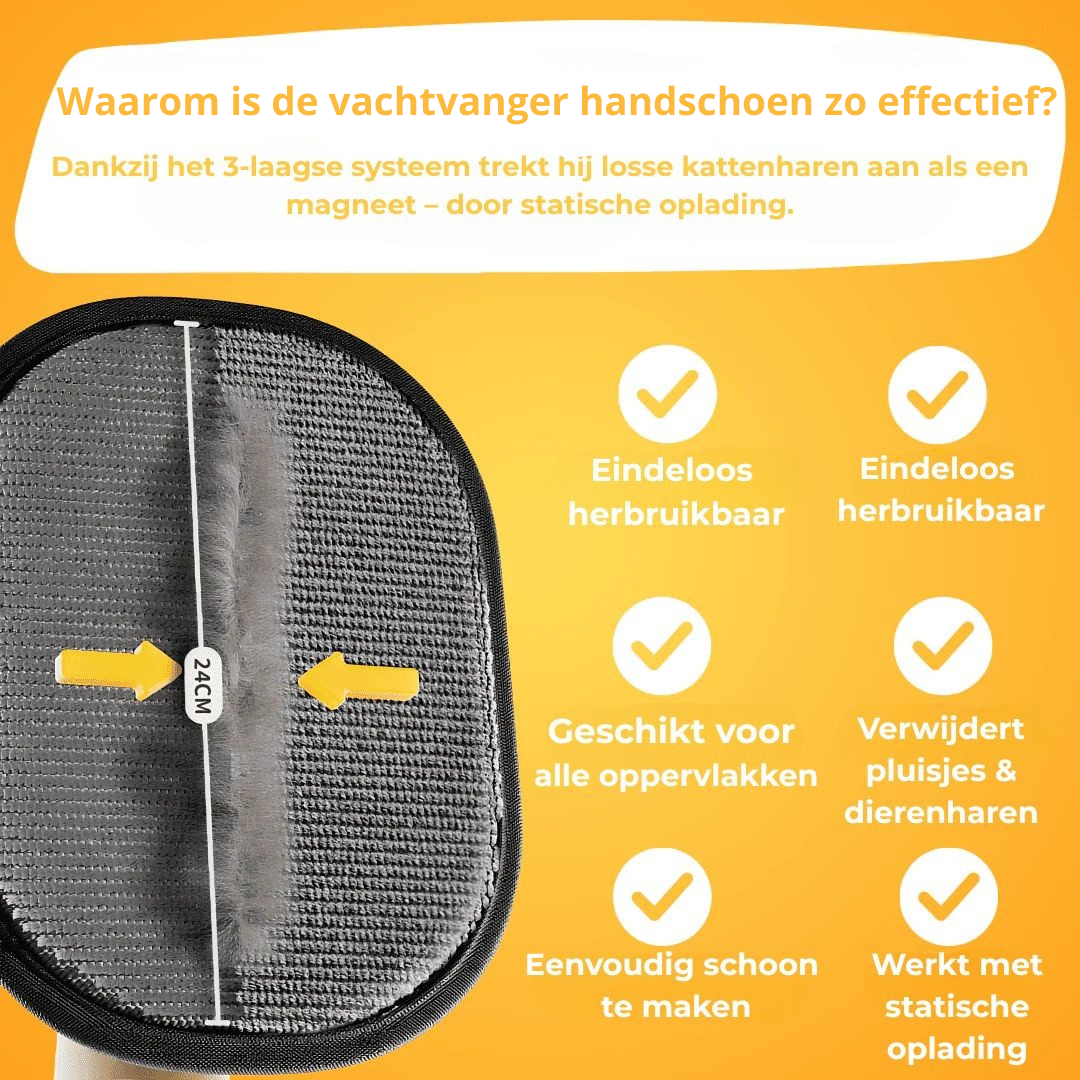 VachtVanger Handschoen - Largazo.nl