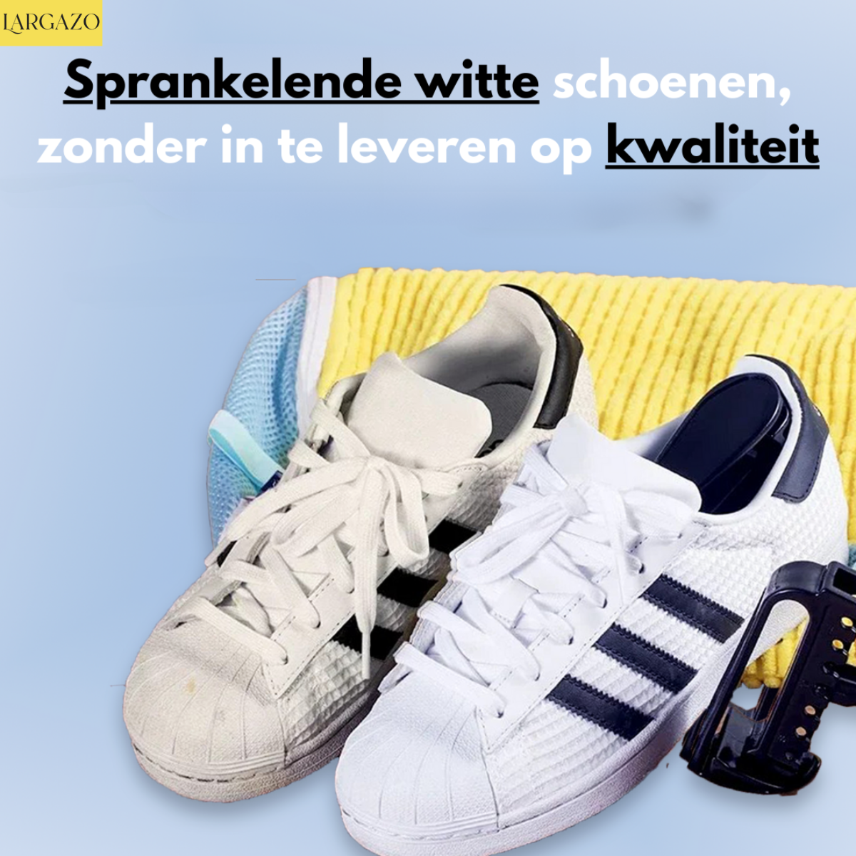 ProperSchoen Pro - Schoenenzak voor het moeiteloos verwijderen van vuil - Largazo.nl