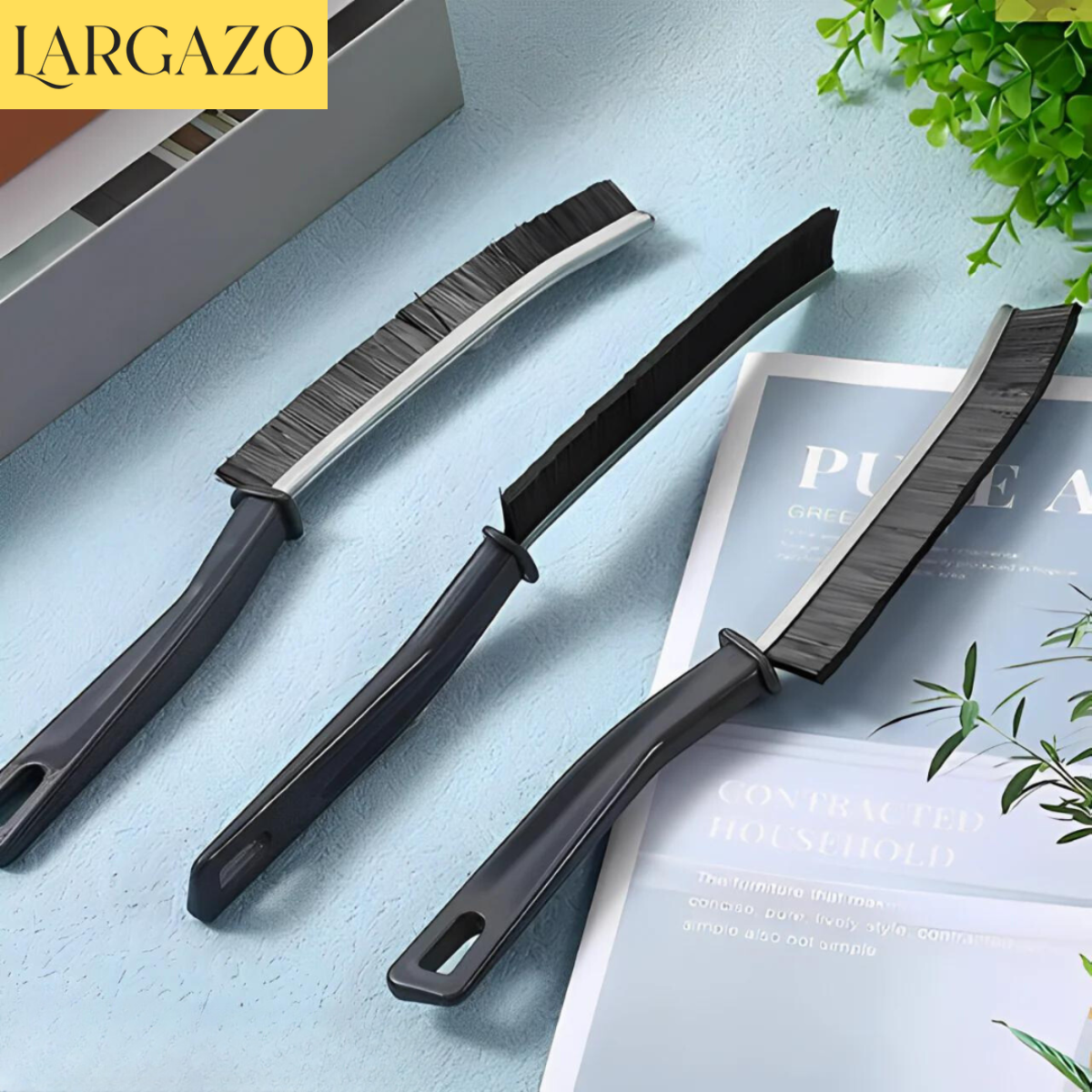 OveralProper Borstel - Kom gemakkelijk overal bij en houd schoon - Largazo.nl