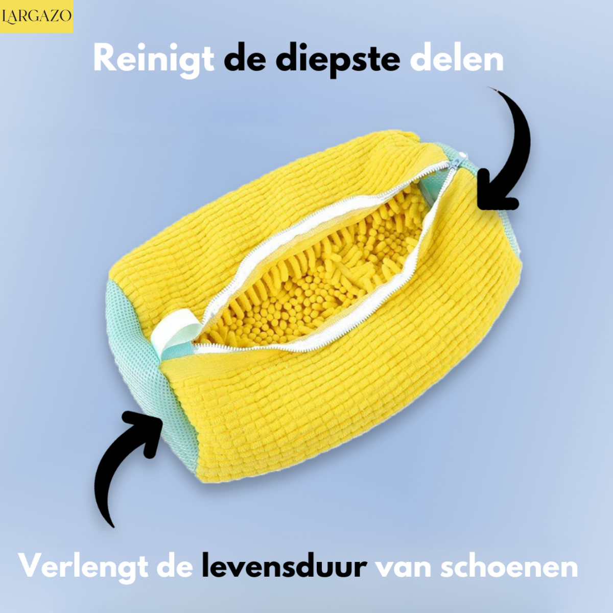 ProperSchoen Pro - Schoenenzak voor het moeiteloos verwijderen van vuil - Largazo.nl