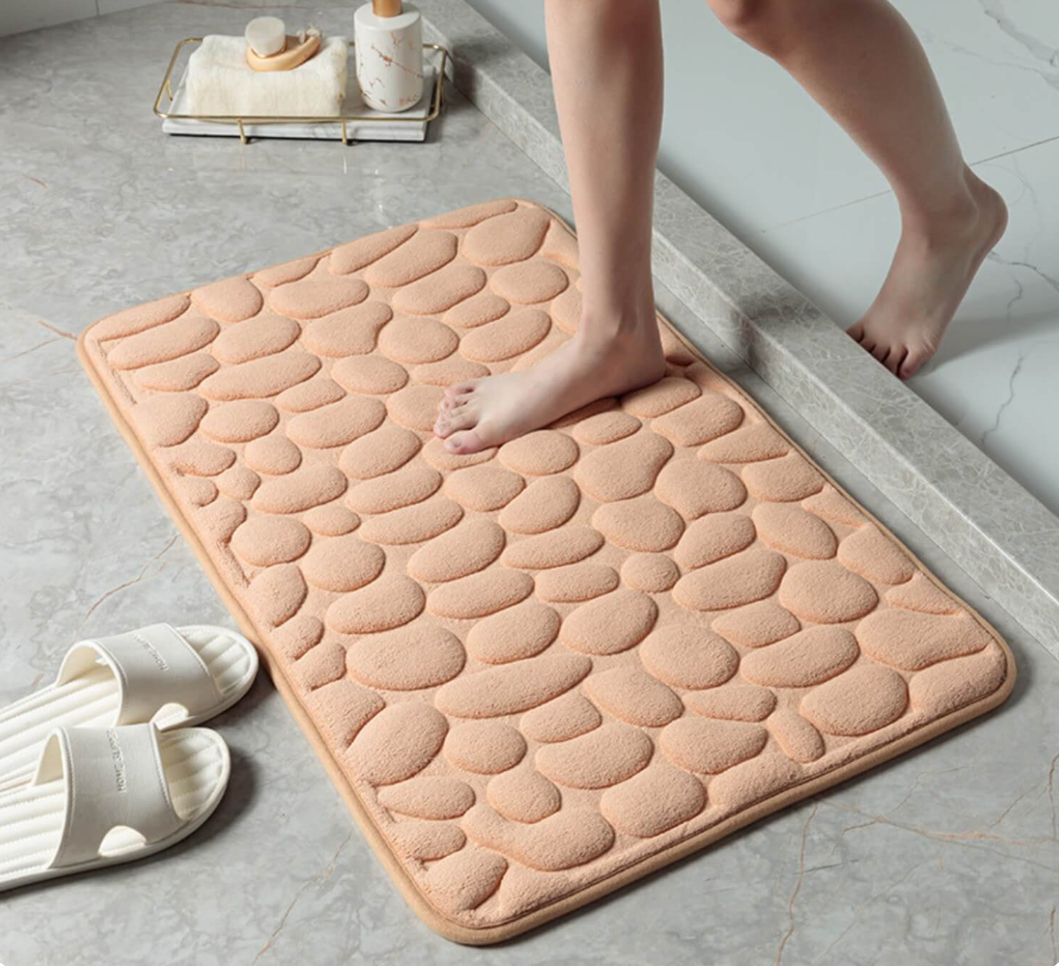 WaterZacht Antislip Badmat - Veiligheid en comfort voor jouw badkamer - Largazo.nl