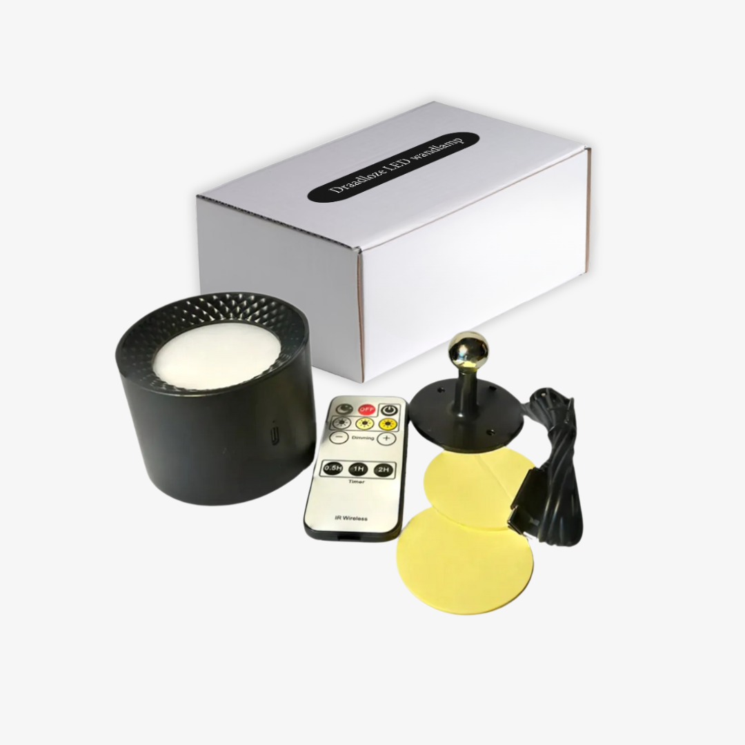 Zilvera | Dimbare Draadloze LED Wandverlichting met afstandsbediening - Largazo.nl