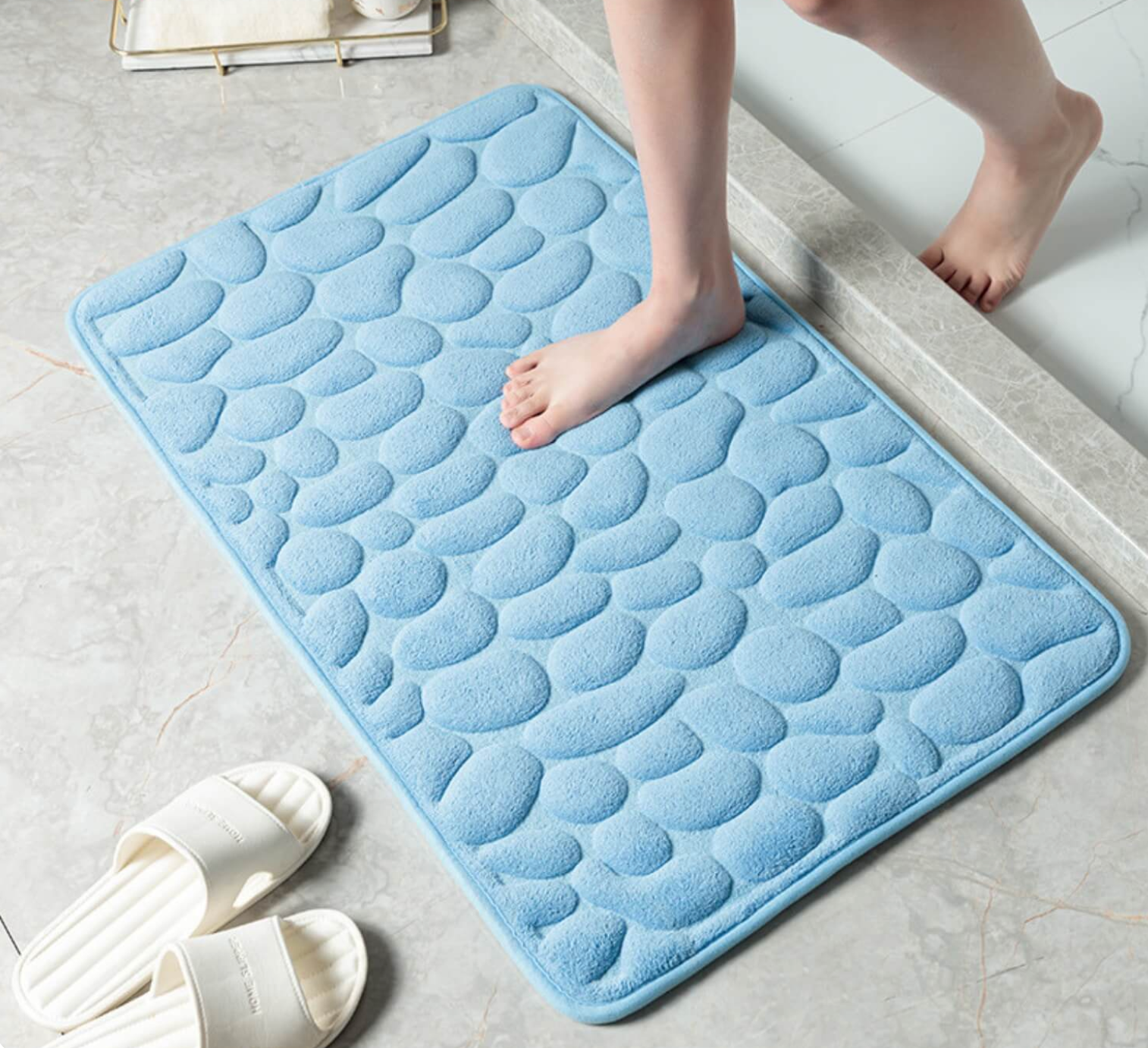 WaterZacht Antislip Badmat - Veiligheid en comfort voor jouw badkamer - Largazo.nl