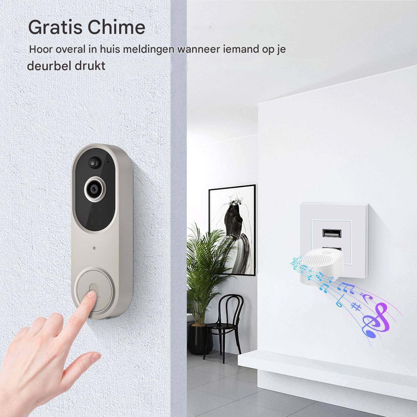 BellBuddy™ | Overal ter wereld je voordeur in de gaten houden!