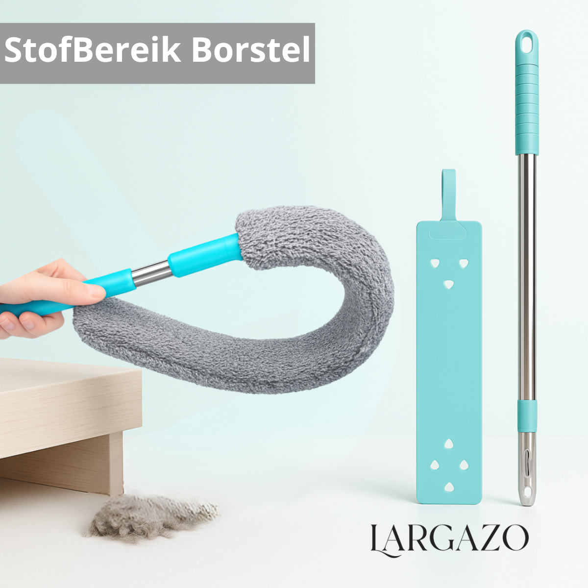 StofBereik Microvezel Stofborstel | GRATIS microvezel doeken - Largazo.nl