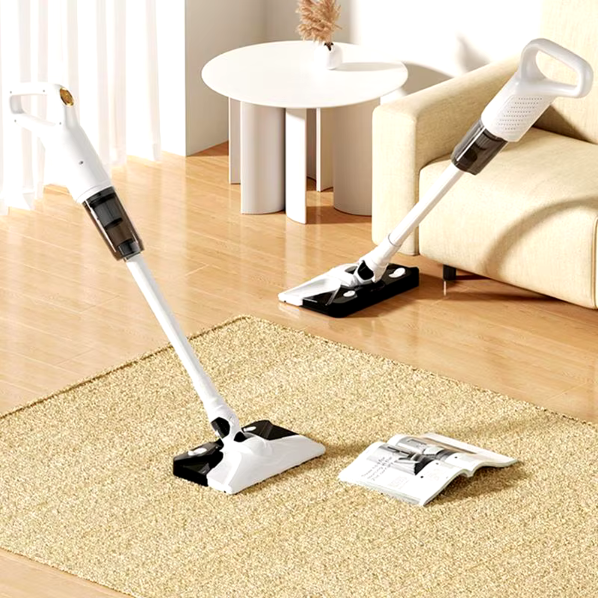 2-in-1 Draadloze Stofzuiger & Dweil - Largazo.nl