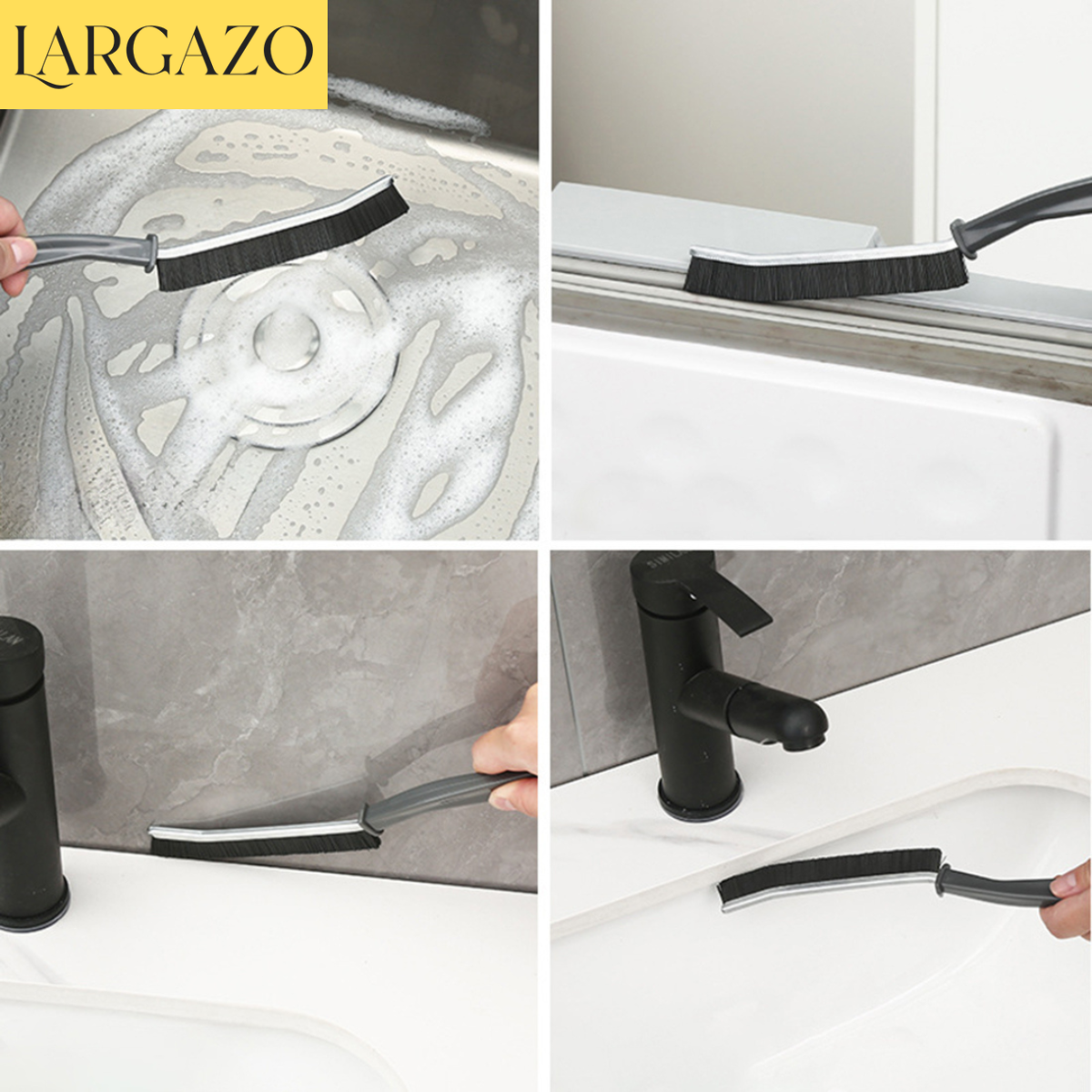 OveralProper Borstel - Kom gemakkelijk overal bij en houd schoon - Largazo.nl