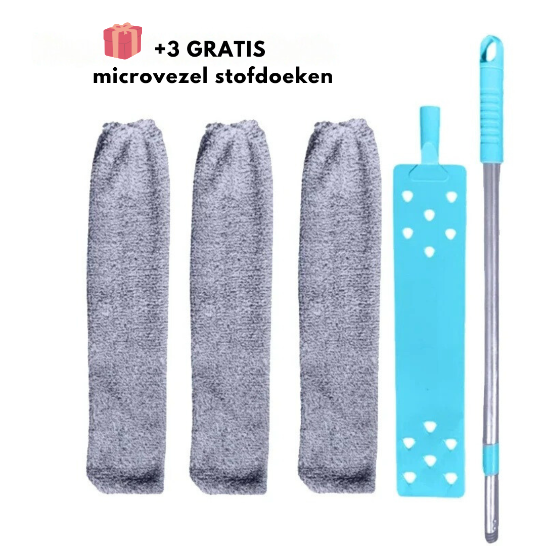 StofBereik Microvezel Stofborstel | GRATIS microvezel doeken - Largazo.nl