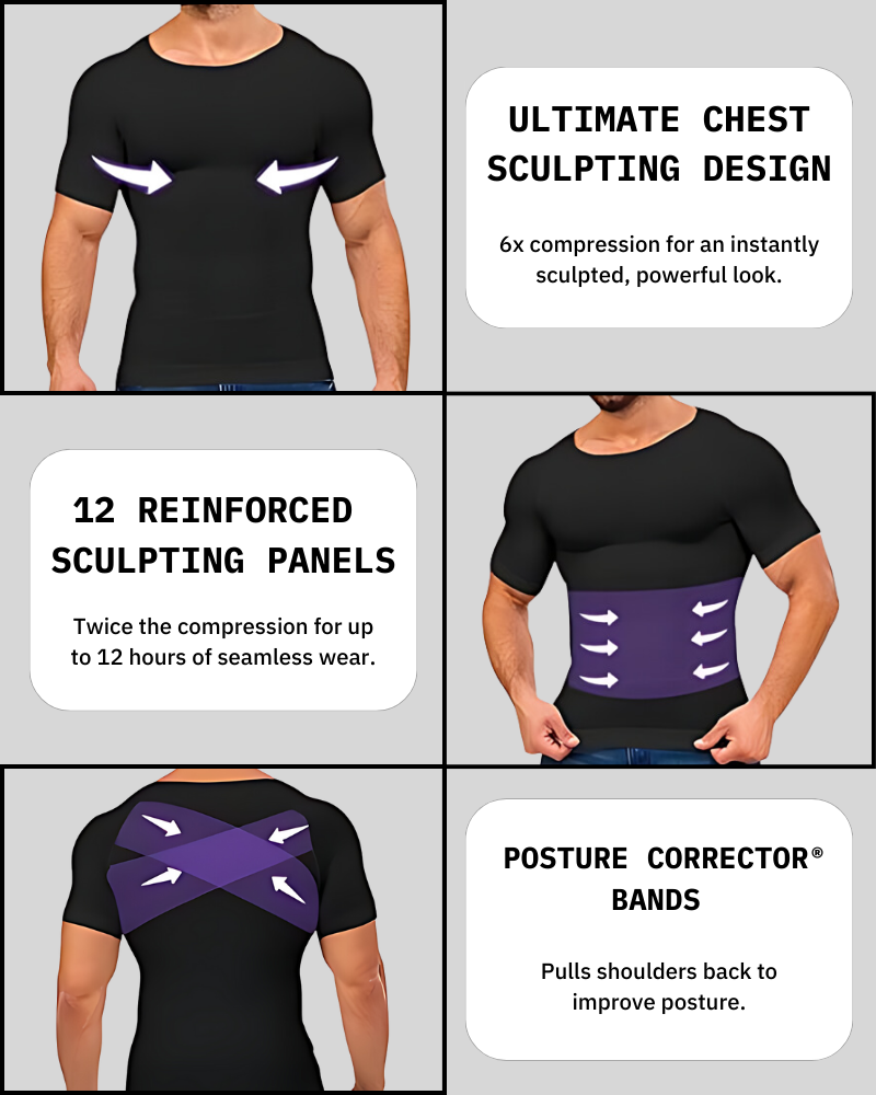 SlimShape Sculpt Tee - Largazo.nl