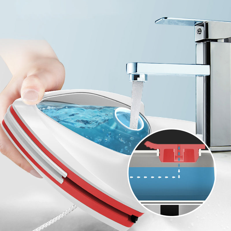 Magnetische Automatische Raamreiniger met Dubbele Waterlaag - Largazo.nl