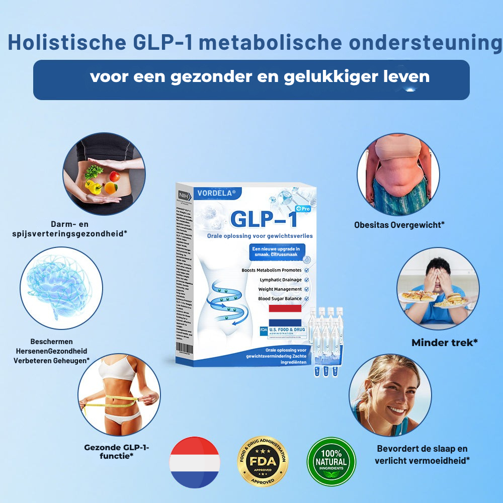 GLP-1 Pro orale oplossing voor gewichtsverlies - Largazo.nl