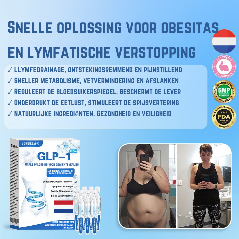 GLP-1 Pro orale oplossing voor gewichtsverlies - Largazo.nl